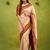 Women zari kanjeevaram saree with blouse piece