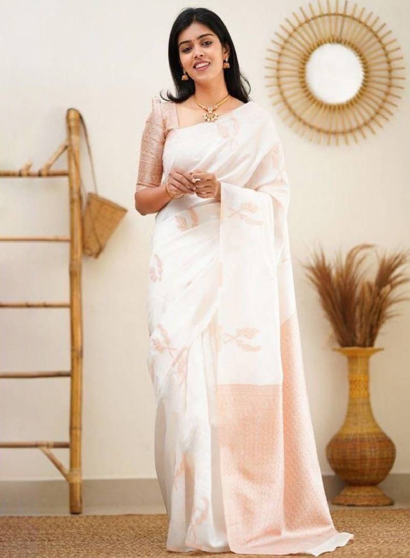 Woven design zari kanjeevaram saree