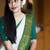 Checked woven design kanjeevaram saree