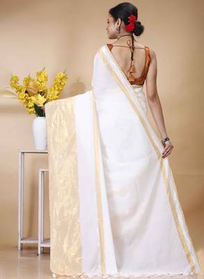 Pure cotton khadi saree 3