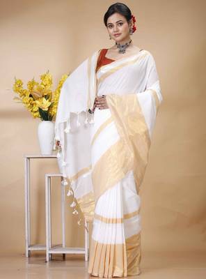 Pure cotton khadi saree 4