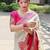 Woven design kanjeevaram saree