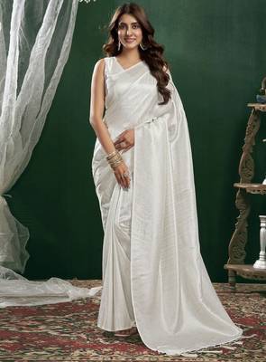 Ethnic motifs zari silk blend kanjeevaram saree 1