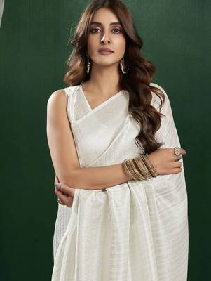 Ethnic motifs zari silk blend kanjeevaram saree 4