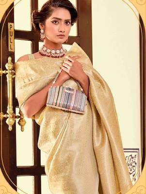 Woven design zari kanjeevaram saree 2