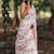Ethnic motifs printed zari pure cotton kasavu saree