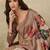 Woven design daily wear saree with matching blouse