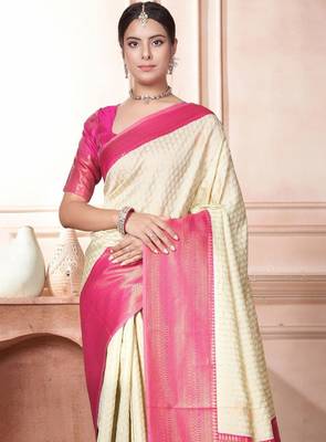 Woven design handloom kanjeevaram saree 2