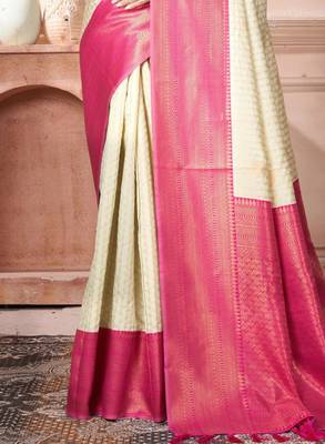 Woven design handloom kanjeevaram saree 3