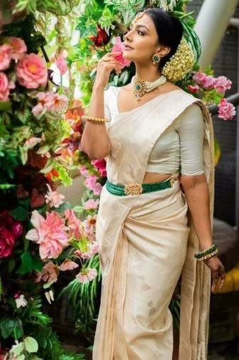 Woven design zari art silk kanjeevaram saree