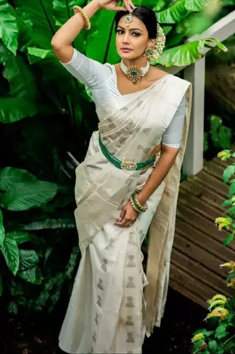 woven design zari art silk kanjeevaram saree