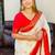 Ethnic motifs woven design zari kanjeevaram saree