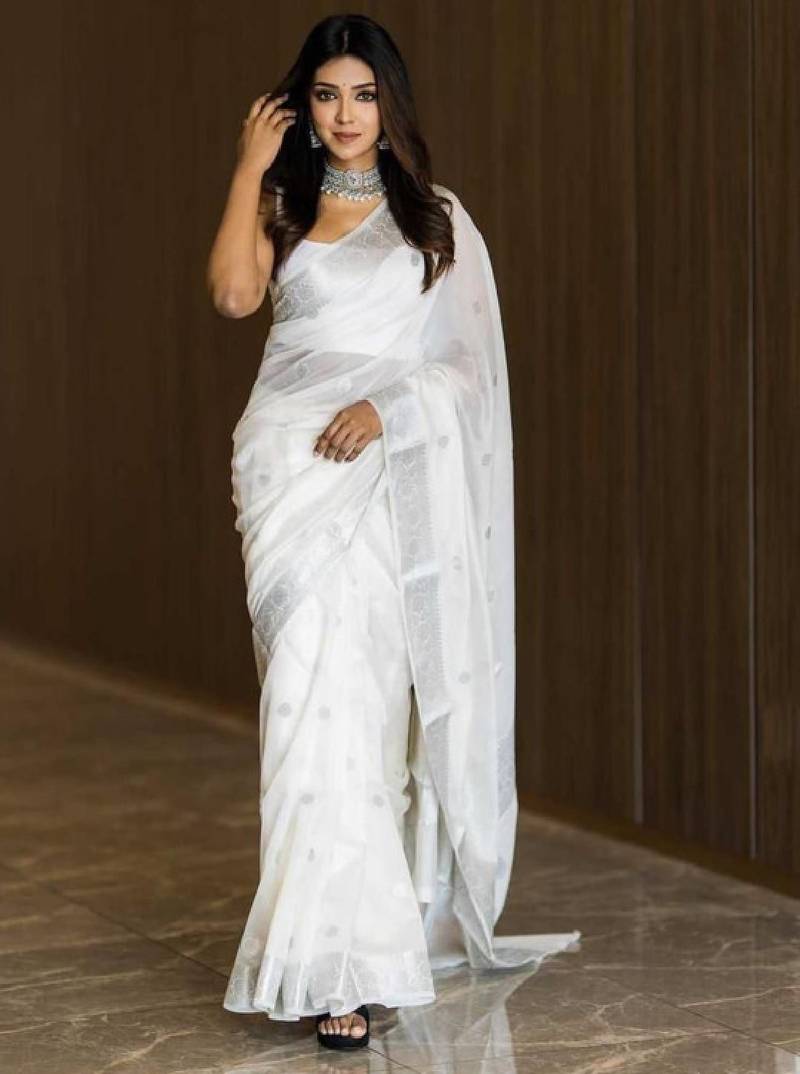 Ethnic motifs zari art silk kanjeevaram saree