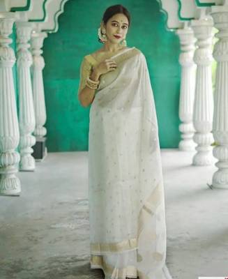 Woven design zari kanjeevaram saree 2