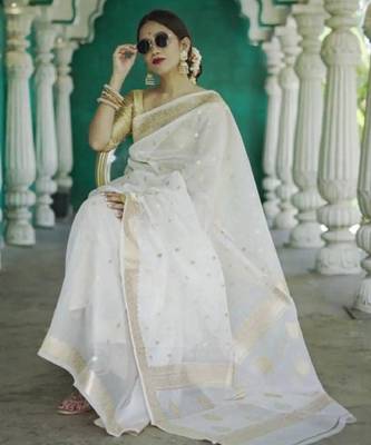Woven design zari kanjeevaram saree 3