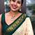 Woven design zari silk blend banarasi saree