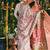 Floral printed zari art silk kanjeevaram saree