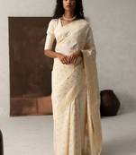 Woven design zari kanjeevaram saree