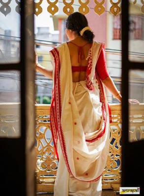 Woven design zari kanjeevaram saree 2
