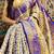 Ethnic motifs woven design zari kanjeevaram saree