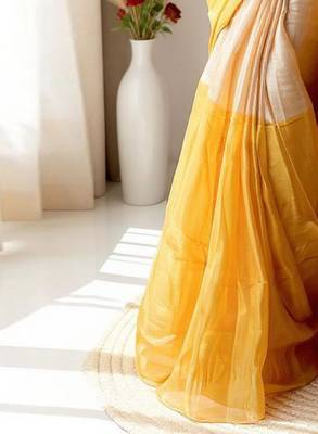 Zari tissue kasavu saree 4