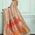 Floral woven design zari pashmina kanjeevaram saree
