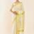 Off white paisley woven design zari tissue kasavu saree