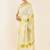 Off white paisley woven design zari tissue kasavu saree