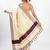 Solid zari tissue kasavu saree