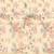 Beige & orange printed saree