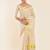 Off white & gold-toned zari tissue kasavu saree
