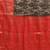 Gold-toned & orange art silk woven design kanjeevaram saree
