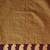Gold-toned & red ethnic motifs art silk kanjeevaram saree