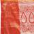 Gold-toned & white floral zari tissue heavy work kanjeevaram saree