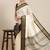 White & black checked zari silk cotton saree