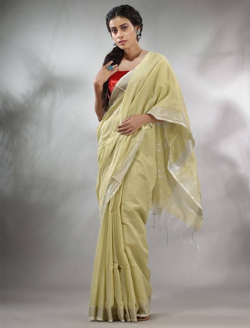 Zari silk cotton saree
