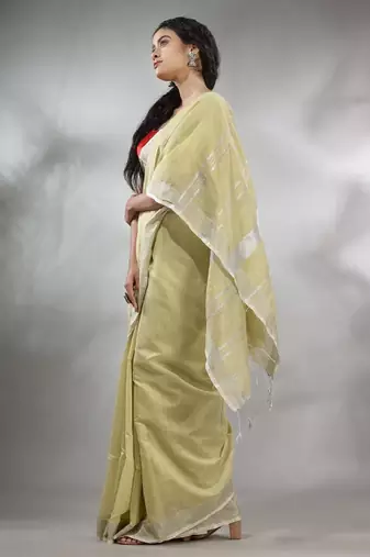Zari silk cotton saree