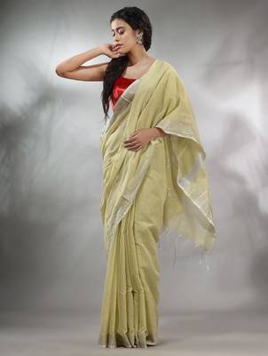 Zari silk cotton saree 4