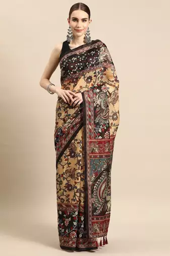 Kalamkari saree