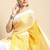 Colourblocked pure cotton taant saree