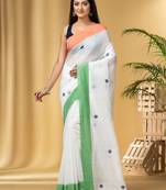 Woven design pure cottoni saree