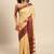 Checked zari saree