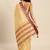 Checked zari saree