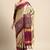 Ethnic motifs embroidered silk cotton banarasi saree