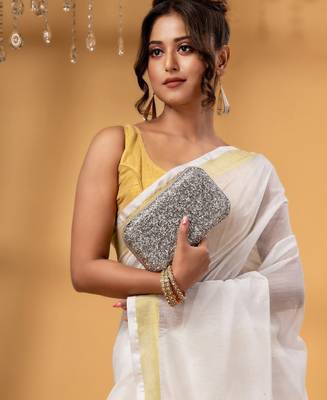 Zari chanderi saree 4