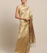 Woven design kanjeevaram saree