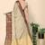 Ethnic motifs woven design zari banarasi saree