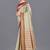 Ethnic motifs woven design silk cotton zari saree