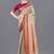 Ethnic motifs woven design silk cotton zari saree