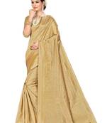 Floral woven design zari banarasi saree